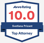 AVVO Rating Svetlana Prizant